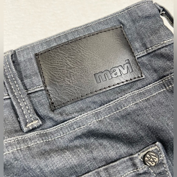 MAVI Men’s Zach Straight Leg Denim Jeans Smoke Gray Wash Size 46/32 Classic Fit - Picture 7 of 15